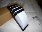 5341 Possini Euro Design Matte Black High Outdoor Wall Light Alumin
