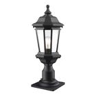 540phm-533pm-bk Z-lite Melbourne Black One-light 685659047998