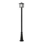 554phb-519p-bk Aspen Black Outdoor Post Light 685659067484