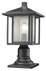 554phm-533pm-bk Z-lite Outdoor Wall Sconce 685659067545