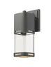 13-7-8 562m-bk-led Lestat Tall Integrated Led Outdoor Wall Black 685659073003