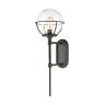 57291-1 Elk Lighting Girard Sconce In Charcoal With Clear 748119136356