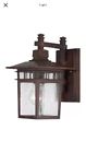 60-4952 Nuvo Lighting Cove Neck Light Outdoor Lantern Clear 045923649523