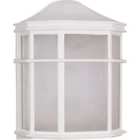 60-537 Nuvo Lighting Outdoor Wall Sconce Frosted Glass Shade 045923605376