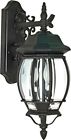 60-893 Nuvo Textured Arm Down Wall Lantern With Clear 045923608933 60-893 Nuvo Textured Arm Down Wall Lantern With Clear 045923608933