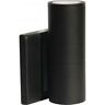 62-1137 62-1138 Nuvo Lighting Tall Led Outdoor Wall Sconce Black 045923680939