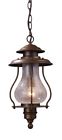 62006-1 Elk Wikshire Outdoor Pendant Coffee Bronze 830335010210