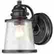 6204000 Emma Jane Westinghouse 1 Light Outdoor Wall Lantern Amber Bronze 024034620409