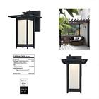 6361100 Clarissa Wall Lights Led Dusk To Dawn Sensor 024034636110
