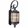 636998-2055355-251 Mill Mason Kingswood Iron Fluorescent Outdoor Lantern Wall 601754800993