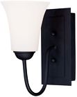 6481-04 Livex Lighting Wall Sconce Light Black Incandescent Rectangle 0847284025516