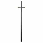 6663bk Hinkley Direct Burial Black Outdoor Post 640665666304