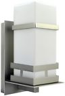 6718 Elight Kyoto Powder Coated Nickel Outdoor Wall Light 0850251006012