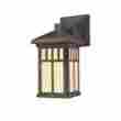 6732800 Westinghouse Wall Lantern Exterior One-light Steel Honey Art Glass Oil Rubbed Bronze Decor