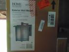 677-747 Home Decorators Collection Exterior Wall Mount Light