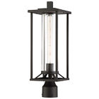 72476-66 Trescott Black Outdoor Post Mount 747396106021