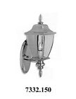 7332.150 Satin 2 Exterior Baldwin Lanterns Bridgewater Lot Medium Nickel Nib