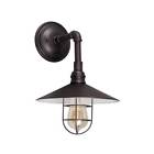 7359-01-32 7359-01 Forte Lighting Single Light High Outdoor Wall Sconce 093185047076