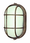 41005 736916010054 Trans Globe Lighting Rt Outdoor Aria Bulkhead Rust