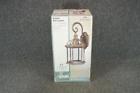 Cb-4181 736916600408 Unbranded Outdoor Wall Lantern Black Gold Beveled Glass