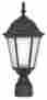 75464-14 Livex Lighting Textured Black 1 Light Hamilton Exterior Post Lamp Fixture Sale 847284047778