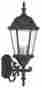 75467-14 Livex Lighting Hamilton 3 Light Textured Black Outdoor Wall Sconce Fixture Sale 847284012578