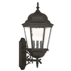 75472-14 Livex Lighting Hamilton Textured Black Outdoor Wall Lantern 847284047792