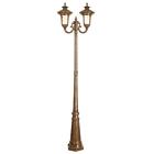 7660-50 Livex Lighting Oxford Gold Outdoor Post Mount With 847284013032 7660-50 Livex Lighting Oxford Gold Outdoor Post Mount With 847284013032