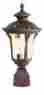 7667-58 Oxford Livex Lighting Qty 2 Outdoor Post Light Imperial Bronze Amj523 847284031791