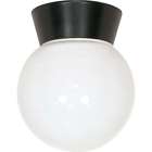 Sf77-157 77-157 Nuvo Lighting Sf Outdoor Globe Ceiling Fixture With 045923771576