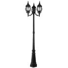 7710-04 Livex Lighting Basics Black Outdoor Lantern 847284013315