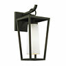 787998-2080907-251 Mill Mason Turner Textured Black Outdoor Wall Sconce 601754816703