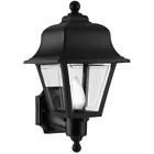7972-06b Newport Crest Liberty Black Two Decorative Finials Outdoor 039208997539