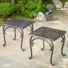 7cd77bbf Great Deal Furniture Hyde Outdoor Cast Aluminium Accent 4894660033302