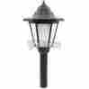 80mah Unbrand White Black Hexagonal 2v Light High Power Solar Garden Lawn Lamp