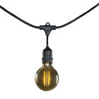 810076 Bulbrite Black Led String Light 739698810768