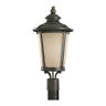 82240-780 Sea Gull One Light Outdoor Post Lantern Burled 0785652822407 82240-780 Sea Gull One Light Outdoor Post Lantern Burled 0785652822407