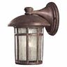 8252-61 Cranston Vintage Rust Small Outdoor Wall Mount 747396048987