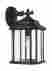 84031-12 Sea Gull Lighting Kent 1-light Black Outdoor Wall Fixture