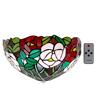 840594090762 Its Exciting Lighting Battery Powered Wall Sconce Stained