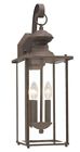 8468-71 Sea Gull Lighting Jamestowne Outdoor Lantern Antique Bronze