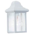 8588-15 Sea Gull Lighting Mullberry Hill White Outdoor Wall 785652858857