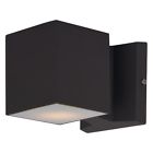 86107abz Maxim Lightray Led Outdoor Wall Sconce Architectural Bronze 783209109643