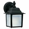 86924bk Maxim Side Door Outdoor Wall Light Black 783209099852