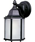 86926bk Maxim Eneregy Sconce - Door Watt 13 Saving Side Black Wall