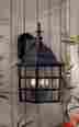 8718-66 Yozos Wall Lights Outdoor Bridgeport Sconce Lighting 40 Total Watts Black Porch 706090525835