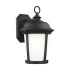 8750701-12 8750701 Sea Gull Lighting Black Calder Outdoor Sconce 785652056475