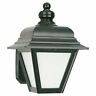 8972ble-12 Sea Gull Lighting Bancroft One Light Outdoor Wall Mount Black