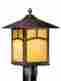 Tl-opu090eb 9-inch Yozos Post Lights Taliesin Outdoor Light Espresso Bronze 634392900251