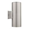 90121a Eglo Lighting Ascoli Two Light Wall Sconce Stainless 008606116423
